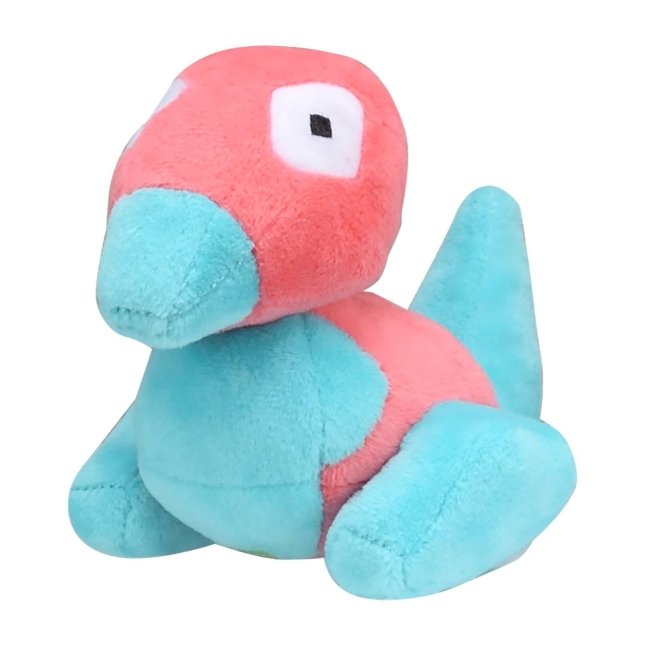 The Sitting Cuties plush of Porygon