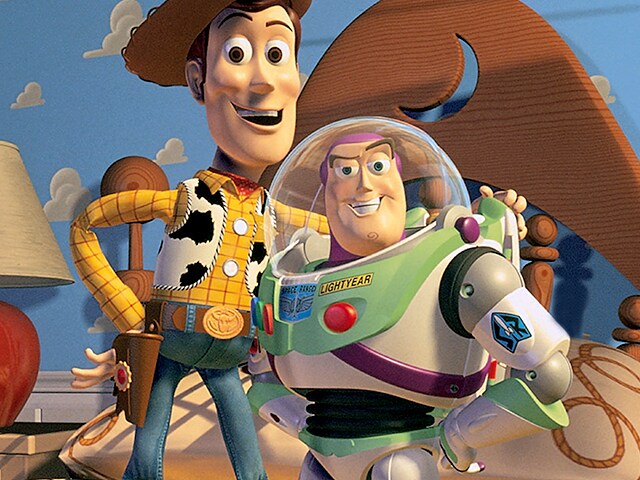 The most iconic Pixar duo, Buzz Lightyear & Sherrif Woody